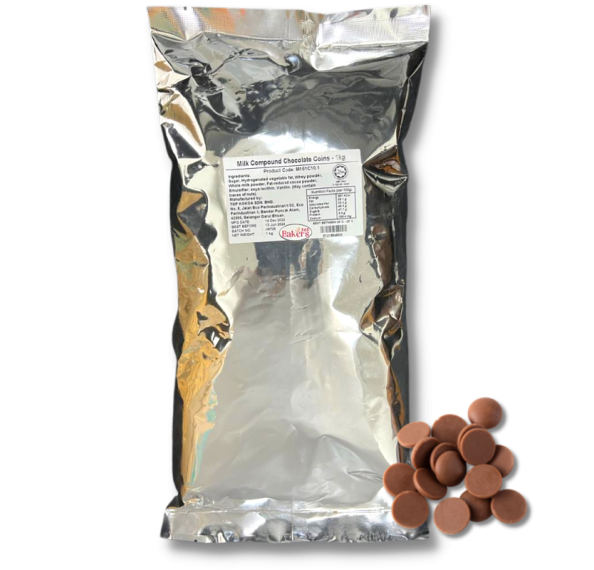 Bakers 365 Milk Compound Chocolate Coin 1KG