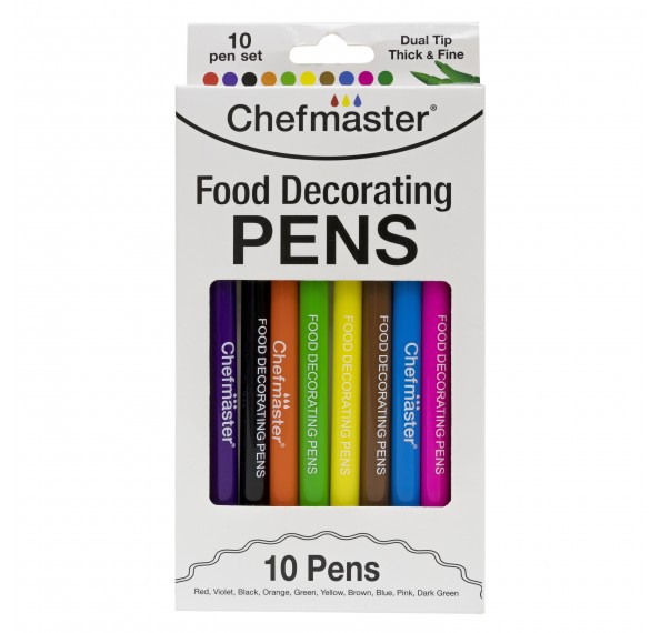 CM Food Deco Pen 10 Color/Kit