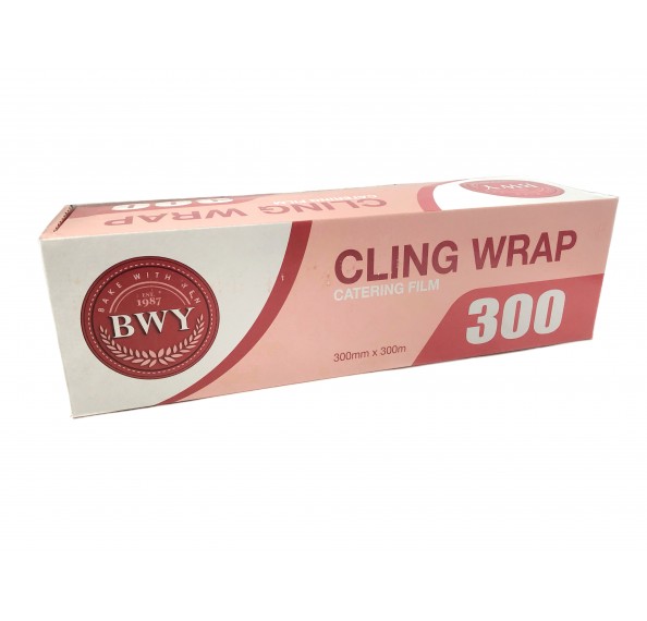 BWY Cling Wrap 300mm x 300m