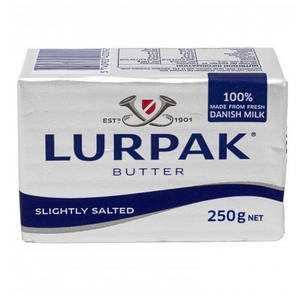 Lurpak Butter Slightly Salted 250G